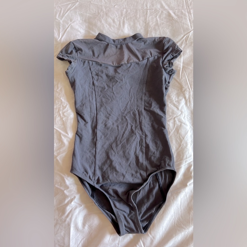 Grey Leotard Adult Small